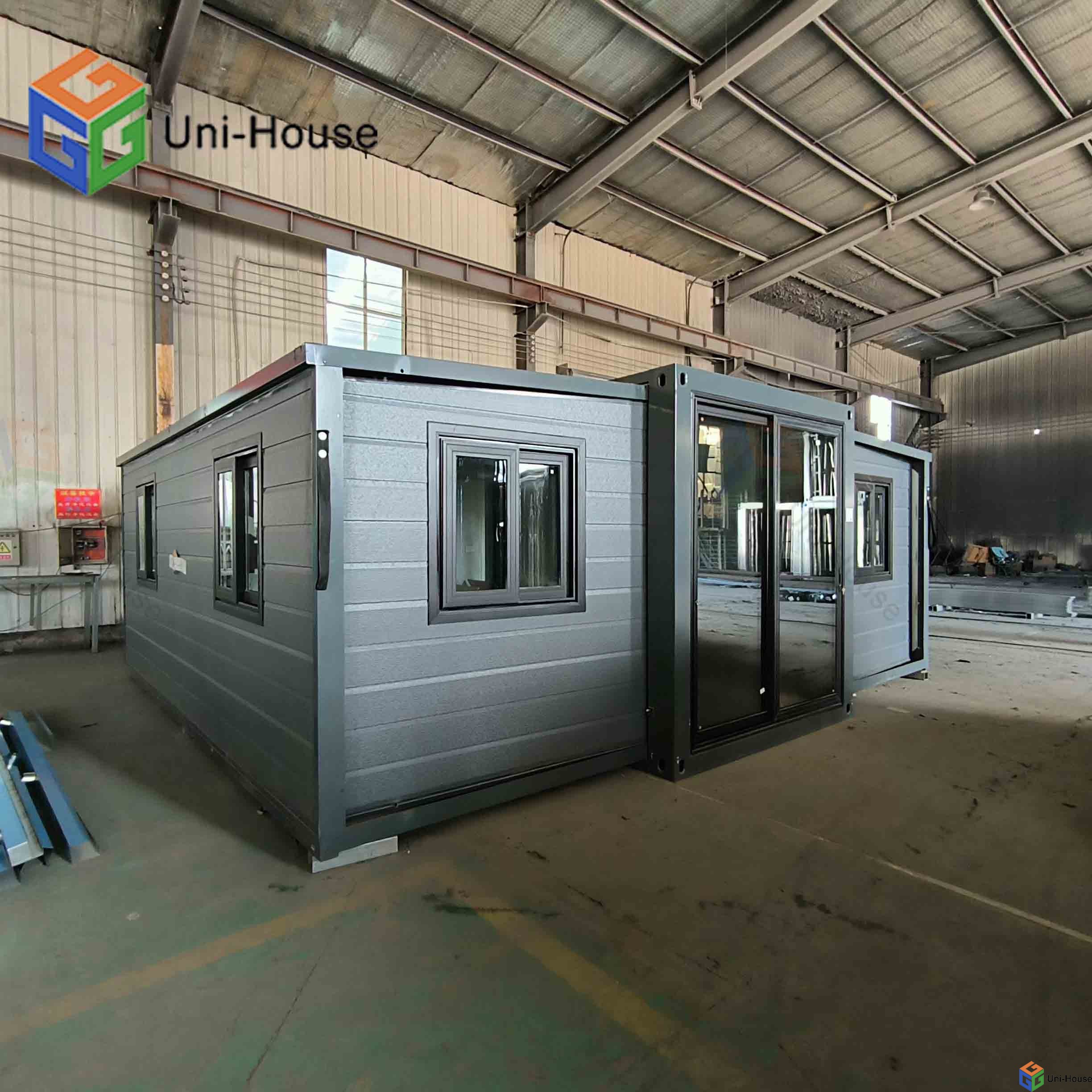 foldable expandable container house