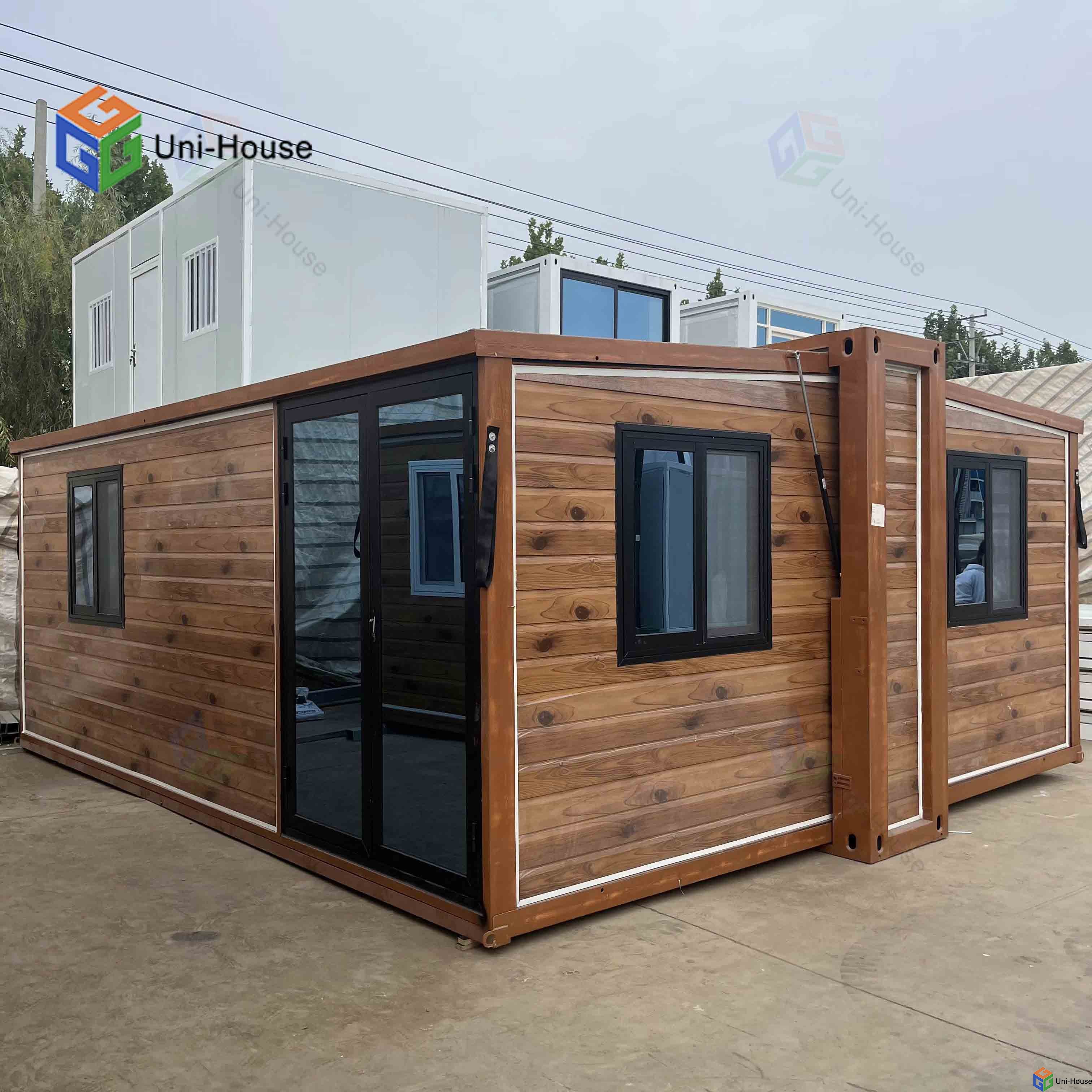 Portable Double Wing Expandable house